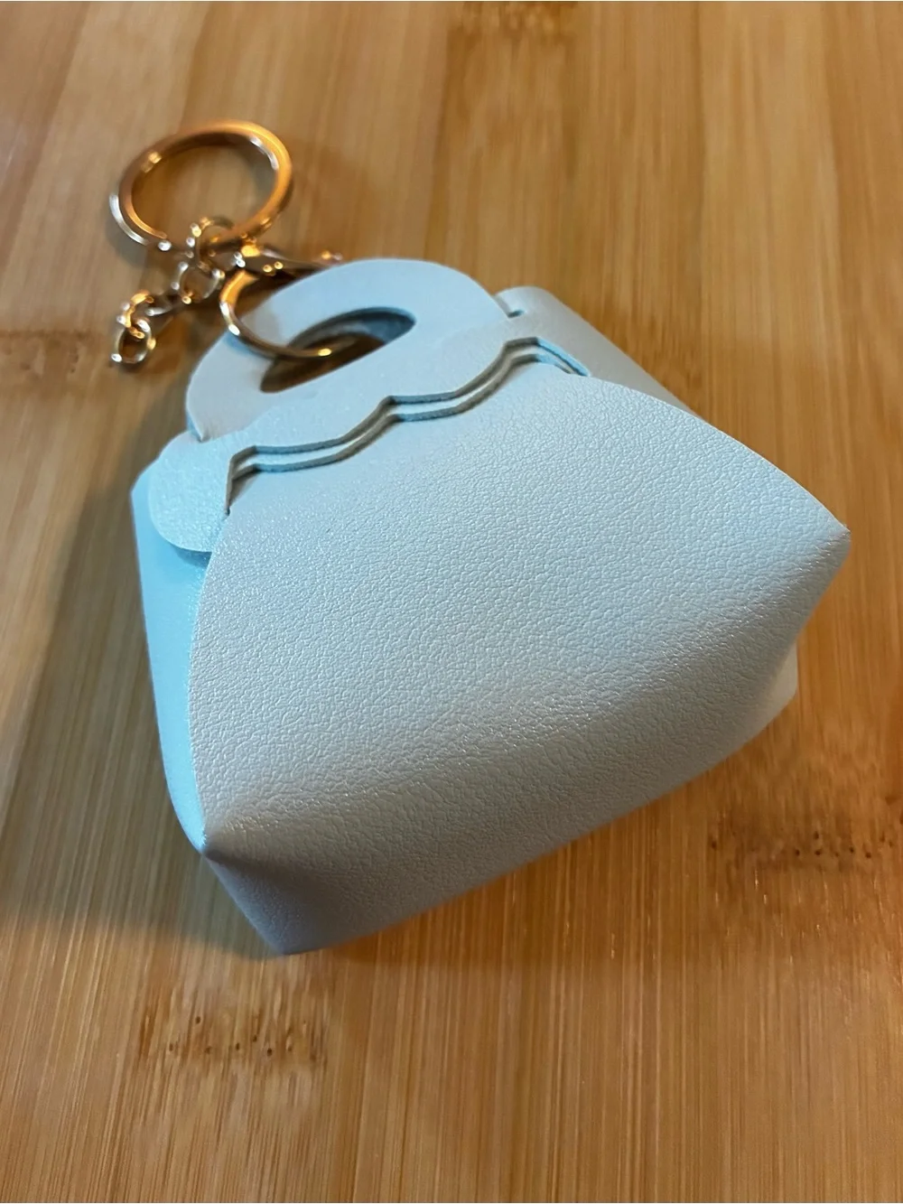 Mint Light Blue Mini Handbag Keychain/Bag Charm
